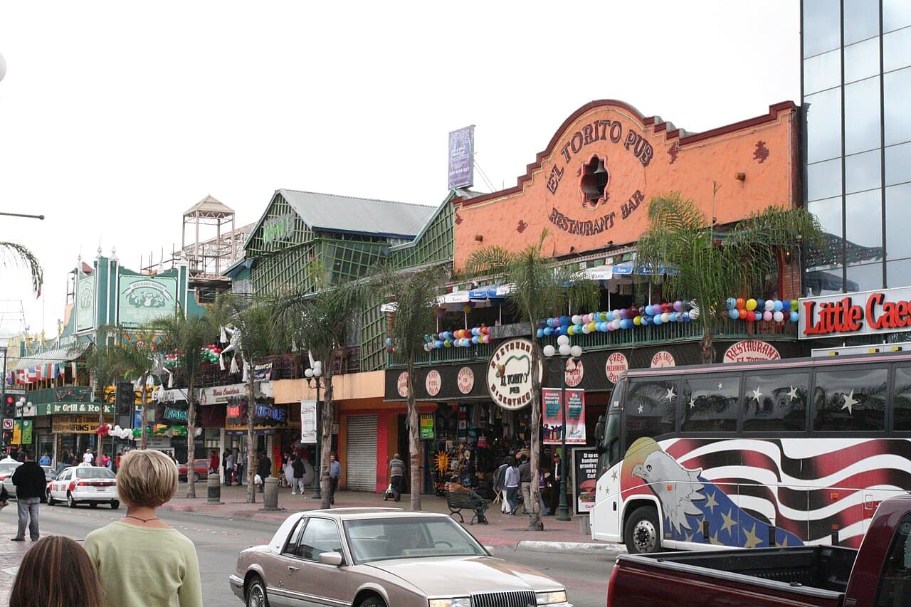 Avenida Revolución en Tijuana